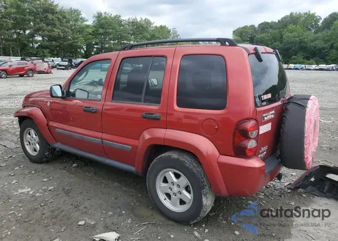 2007 Jeep Liberty Sport from USA, damaged, VIN 1J4GL48K37W661333